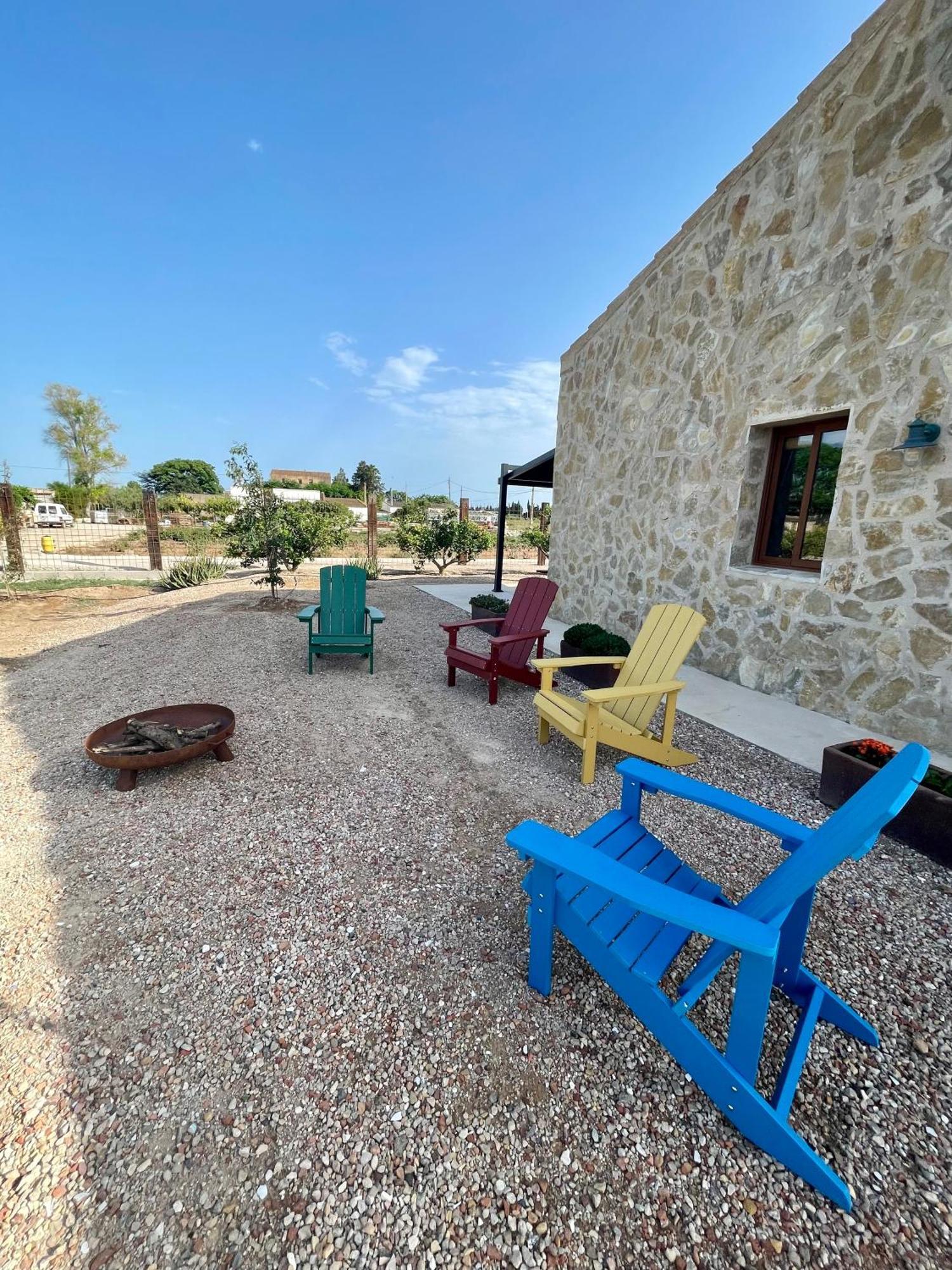 Mas De Melonet Delta Del Ebro Villa L'Aldea Kültér fotó
